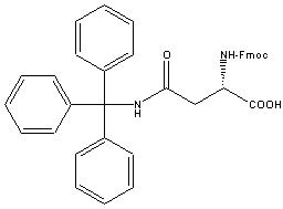 Fmoc-Asn,Trt-OH ,N-α-Fmoc-N-β-trityl-L-asparagine