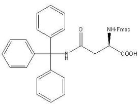 Fmoc-D-Asn,Trt-OH ,N-α-Fmoc-N-β-trityl-D-asparagine