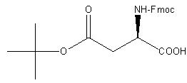 Fmoc-D-Asp,OtBu-OH ,N-α-Fmoc-D-aspartic acid β-t-butyl ester