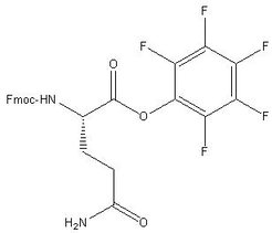 Fmoc-Gln-OPfp ,N-α-Fmoc-L-glutamine pentafluorophenyl ester