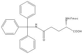 Fmoc-Gln,Trt-OH ,N-α-Fmoc-N-γ-trityl-L-glutamine