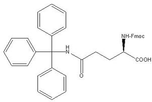 Fmoc-D-Gln,Trt-OH ,N-α-Fmoc-N-γ-trityl-D-glutamine