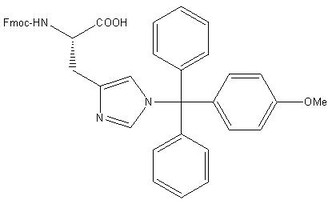 Fmoc-His,Mmt-OH ,N-α-Fmoc-Nim-methoxytrityl-L-histidine