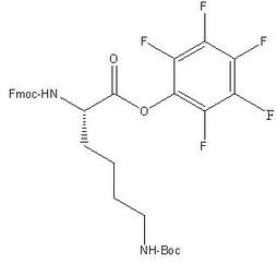 Fmoc-Lys,Boc-OPfp ,N-α-Fmoc-N-ε-Boc-L-lysine pentafluorophenyl ester