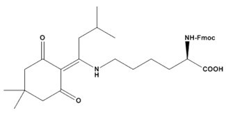 Fmoc-D-Lys,ivDde-OH ,Nα-Fmoc-Nε-1-,4,4-dimethyl-2,6-dioxocyclohex-1-ylidene-3-methylbutyl-D-lysine