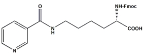 Fmoc-Lys,Nic-OH ,Fmoc-Lys,nicotinoyl-OH