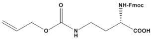 Fmoc-Dab,Alloc-OH ,Fmoc-Nγ-allyloxycarbonyl-L-2,4-diaminobutyric acid