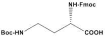 Fmoc-Dab,Boc-OH ,Fmoc-Nγ-Boc-L-2,4-diaminobutyric acid