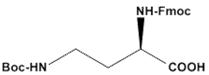 Fmoc-D-Dab,Boc-OH ,Fmoc-Nγ-Boc-D-2,4-diaminobutyric acid