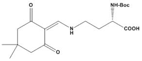 Boc-Dab,Dde-OH ,Boc-Nγ-,4,4-dimethyl-2,6-dioxocyclohex-1-ylideneethyl-L-2,4-diaminobutyric acid