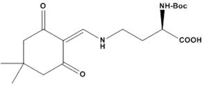 Boc-D-Dab,Dde-OH ,Boc-Nγ-,4,4-dimethyl-2,6-dioxocyclohex-1-ylideneethyl-D-2,4-diaminobutyric acid