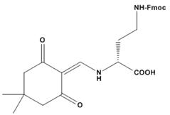 Dde-D-Dab,Fmoc-OH ,Nα-,4,4-Dimethyl-2,6-dioxocyclohex-1-ylideneethyl-Ng-Fmoc-L-2,4-diaminobutyric acid