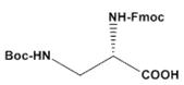 Fmoc-Dap,Boc-OH ,Fmoc-Nβ-Boc-L-2,3-diaminopropionic acid