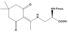 Fmoc-D-Dap,Dde-OH ,Fmoc-Nβ-1-,4,4-dimethyl-2,6-dioxocyclohex-1-ylideneethyl-D-2,3-diaminopropionic acid