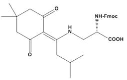 Fmoc-Dap,ivDde-OH ,Fmoc-Nβ-,4,4-dimethyl-2,6-dioxocyclohex-1-ylidene-3-methylbutyl-L-2,3-diaminopropionic acid