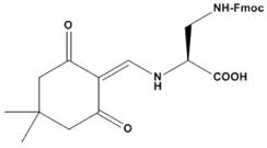 Dde-Dap,Fmoc-OH ,Nα-,4,4-Dimethyl-2,6-dioxocyclohex-1-ylideneethyl-Nγ-Fmoc-L-2,3-diaminopropionic acid