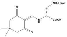 Dde-D-Dap,Fmoc-OH ,Nα-1-,4,4-Dimethyl-2,6-dioxocyclohex-1-ylideneethyl-Nγ-Fmoc-D-2,3-diaminopropionic acid