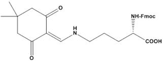 Fmoc-Orn,Dde-OH ,Nα-Fmoc-Nδ-[1-,4,4-dimethyl-2,6-dioxocyclohexylideneethyl-L-ornithine