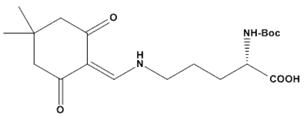 Boc-Orn,Dde-OH ,Nα-Boc-Nδ-1-,4,4-dimethyl-2,6-dioxocyclohex-1-ylideneethyl-ornithine