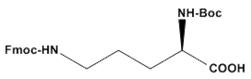 Boc-D-Orn,Fmoc-OH ,Boc-Nδ-Fmoc-D-ornithine