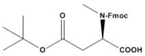 Fmoc-N-Me-D-Asp,OtBu-OH ,Fmoc-N-methyl-D-aspartic acid β-tert-butyl ester