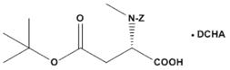 Z-N-Me-Asp,OtBu-OH•DCHA ,Z-N-methyl-L-aspartic acid b-tert-butyl ester dicyclohexylammonium salt