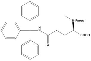 Fmoc-N-Me-D-Gln,Trt-OH ,Fmoc-N-methyl-D-glutamine,Trt