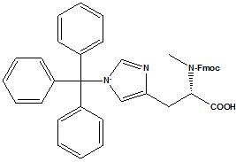 Fmoc-N-Me-His,Trt-OH