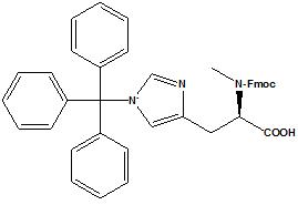 Fmoc-N-Me-D-His,Trt-OH