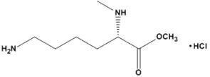 N-Me-Lys-OMe•HCl ,Nα-Methyl-L-lysine methyl ester hydrochloride