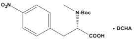 Boc-N-Me-Phe,4-NO2-OH•DCHA ,Boc-N-methyl-4-nitro-L-phenylalanine dicyclohexylammonium salt