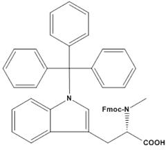 Fmoc-N-Me-Trp,Trt-OH