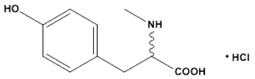 N-Me-DL-Tyr-OH•HCl ,N-Methyl-DL-tyrosine hydrochloride