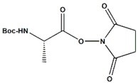 Boc-Ala-OSu ,Boc-L-alanine N-hydroxysuccinimide ester