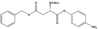 Boc-Asp,OBzl-ONp ,Boc-L-aspartic acid β-benzyl ester α-4-nitrophenyl ester