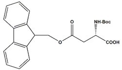 Boc-Asp,OFm-OH ,Boc-L-aspartic acid β-9-fluorenylmethyl ester