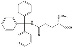 Boc-Gln,Trt-OH ,Boc-Nδ-trityl-L-glutamine