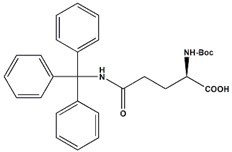 Boc-D-Gln,Trt-OH ,Boc-Nδ-trityl-D-glutamine