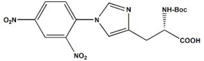 Boc-His,Dnp-OH ,Boc-Nim-2,4-dinitrophenyl-L-histidine