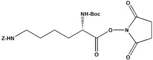 Boc-Lys,Z-OSu ,Boc-Nε-Z-L-lysine N-hydroxysuccinimide ester